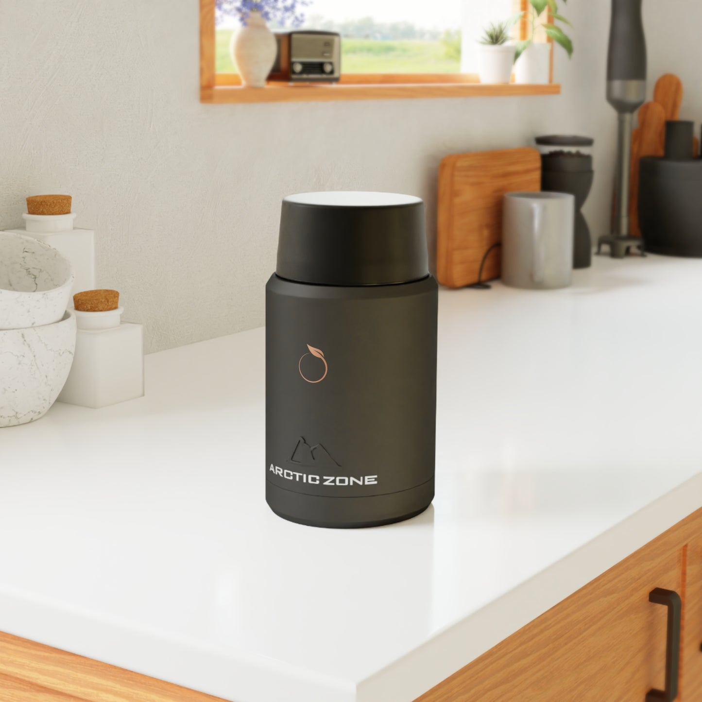 Titan Copper Insulated Food Storage Container - Durable, Sleek Design for Hot & Cold Meals