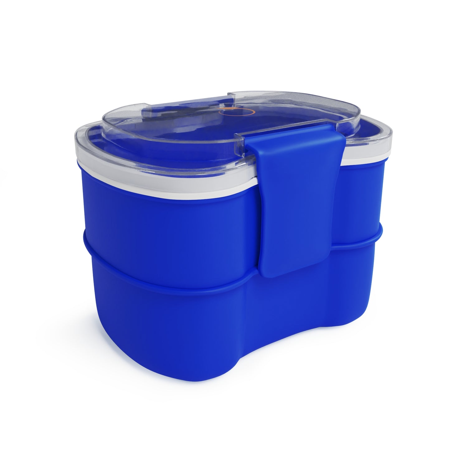 Two-Tier Bento Box with Spoon - Eco-Friendly Meal Prep Container for On-the-Go Lunches