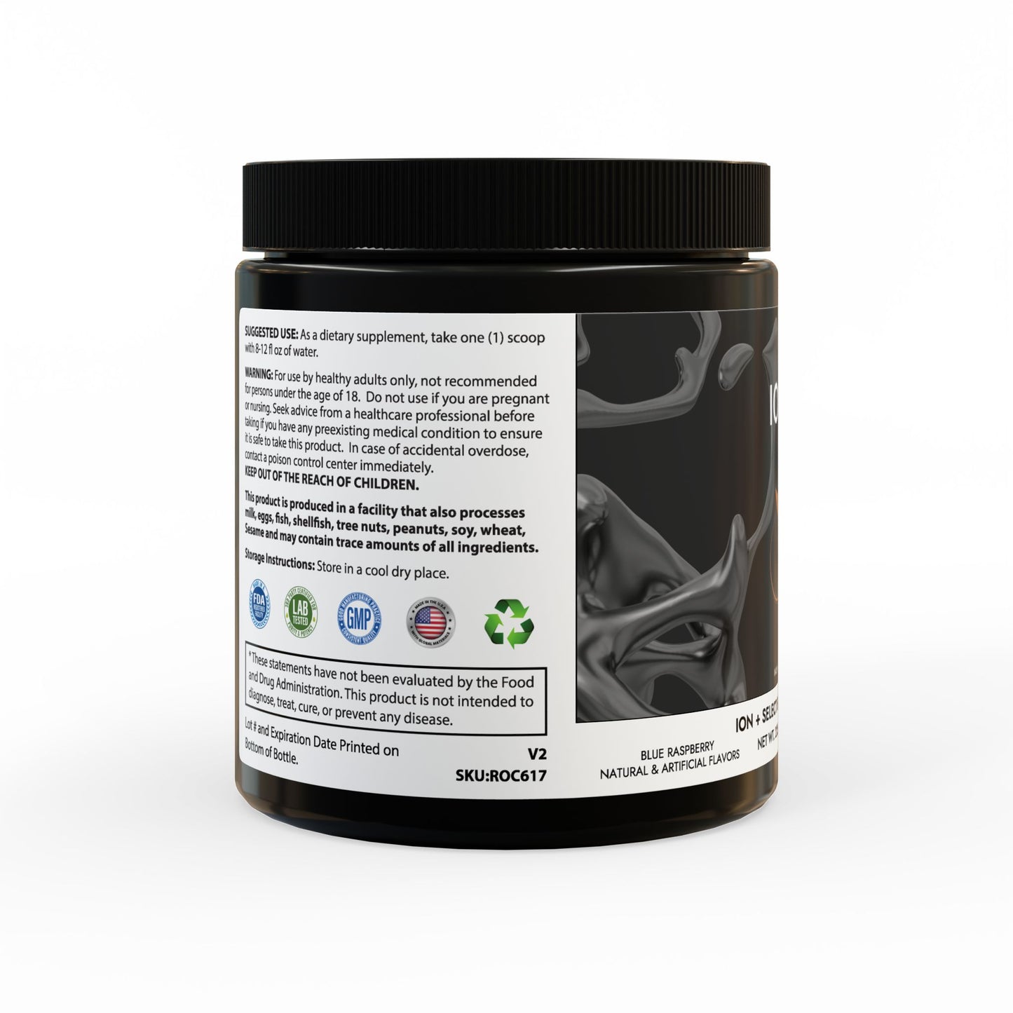 ION + Select Electrolyte Supplement (225g, 7.9oz)