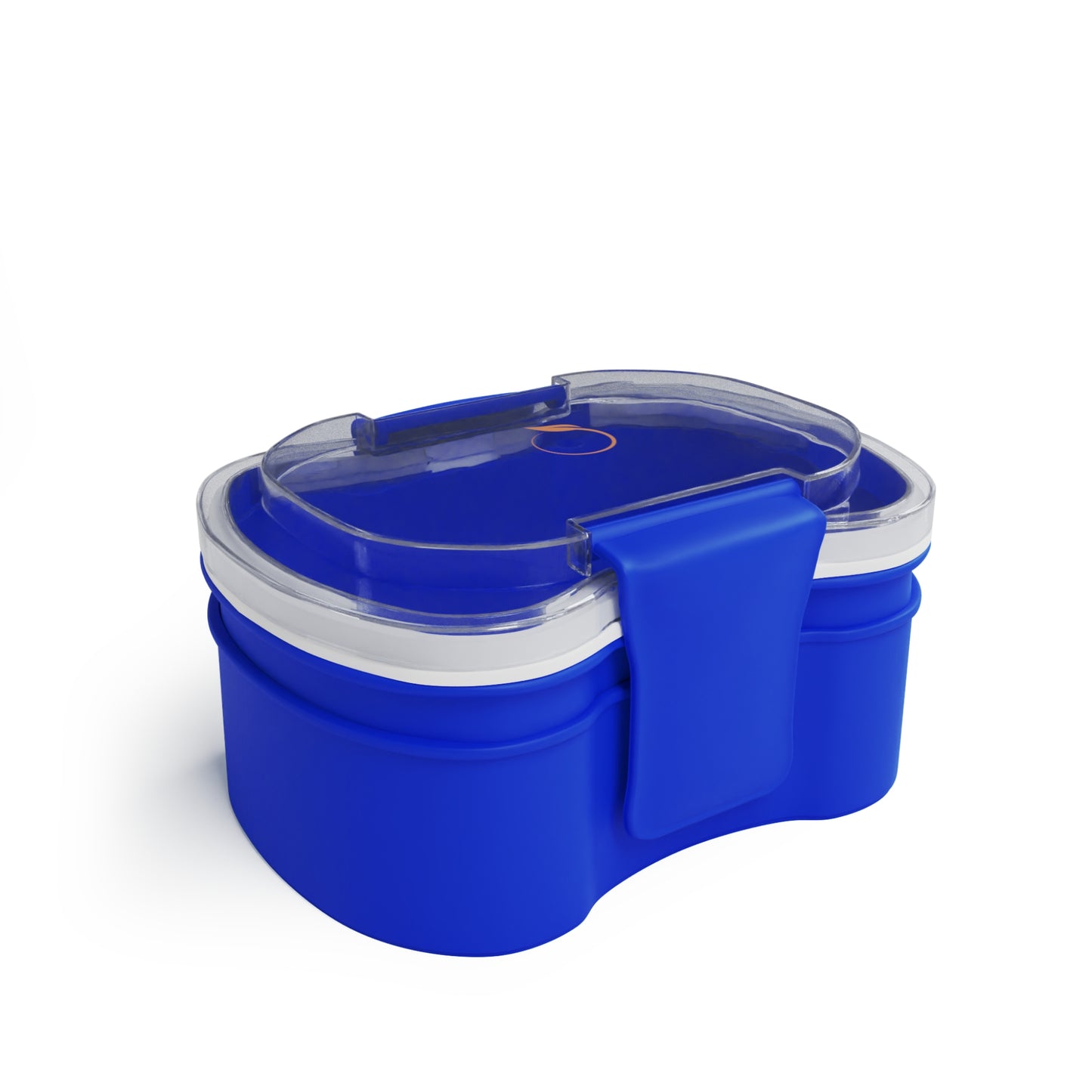 Two-Tier Bento Box with Spoon - Eco-Friendly Meal Prep Container for On-the-Go Lunches