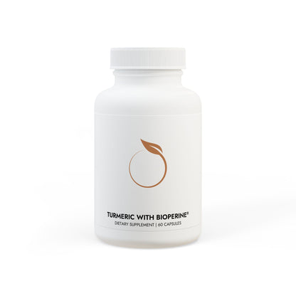Turmeric with BioPerine® (Black Pepper Fruit Extract) Supplement (60 Capsules)