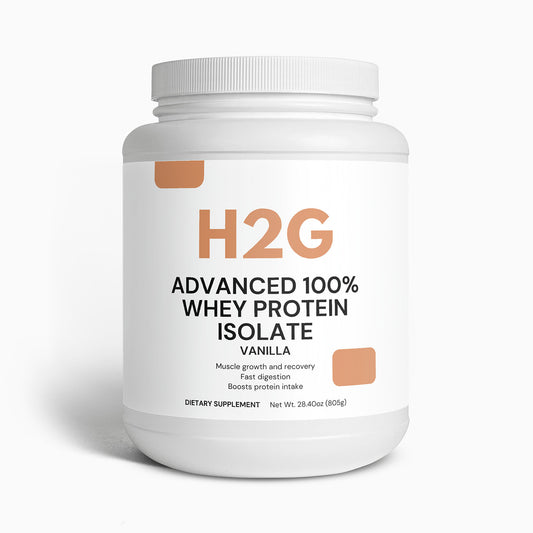 H2G Advanced 100% Whey Protein Isolate (Vanilla)