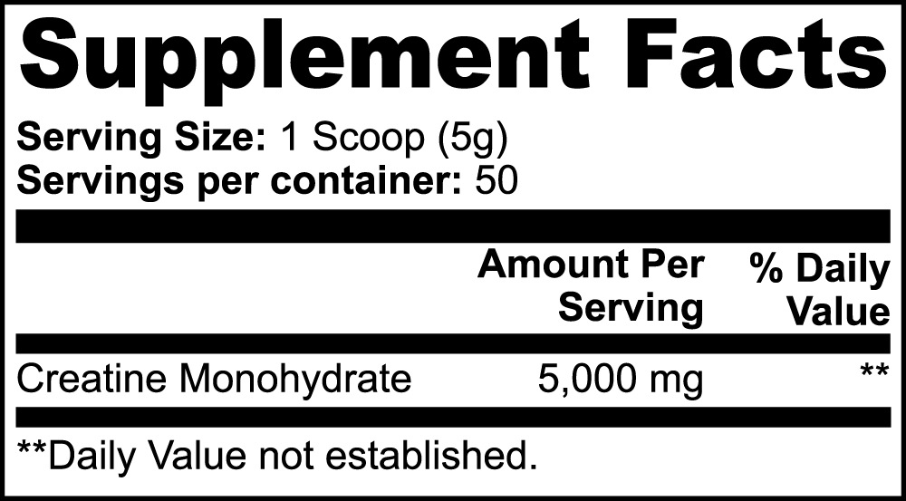 H2G Creatine Monohydrate
